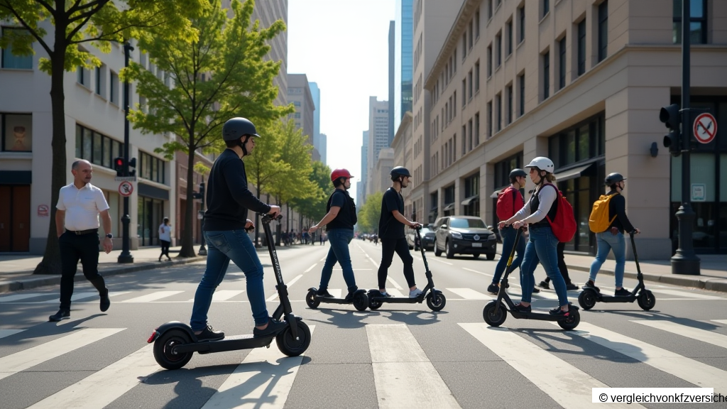 e scooter elektro tretroller
