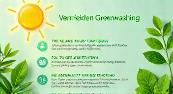 Das sind die Top 7 Schritte beim Vermeiden von Greenwashing
