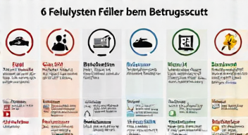 Die 6 häufigsten Fehler bei Betrugsschutz