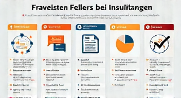Die 6 häufigsten Fehler bei Versicherungen