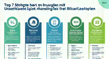 Das sind die Top 7 Schritte beim Umgang mit wirtschaftlichen Unsicherheiten